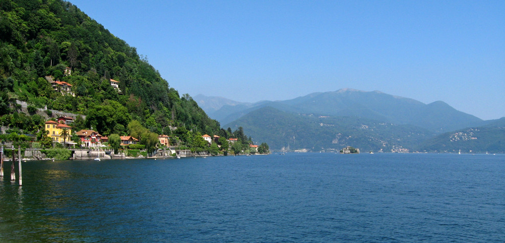 Lago Maggiore, aufgenommen von Cannero (© Redaktion - Portanapoli.com)