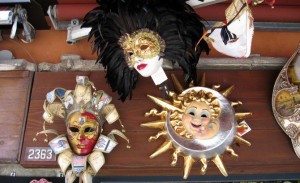 Karnevalsmasken in Venedig