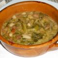 Zuppa Fagioli verdura - Eintopf mit Bohnen und Mangold