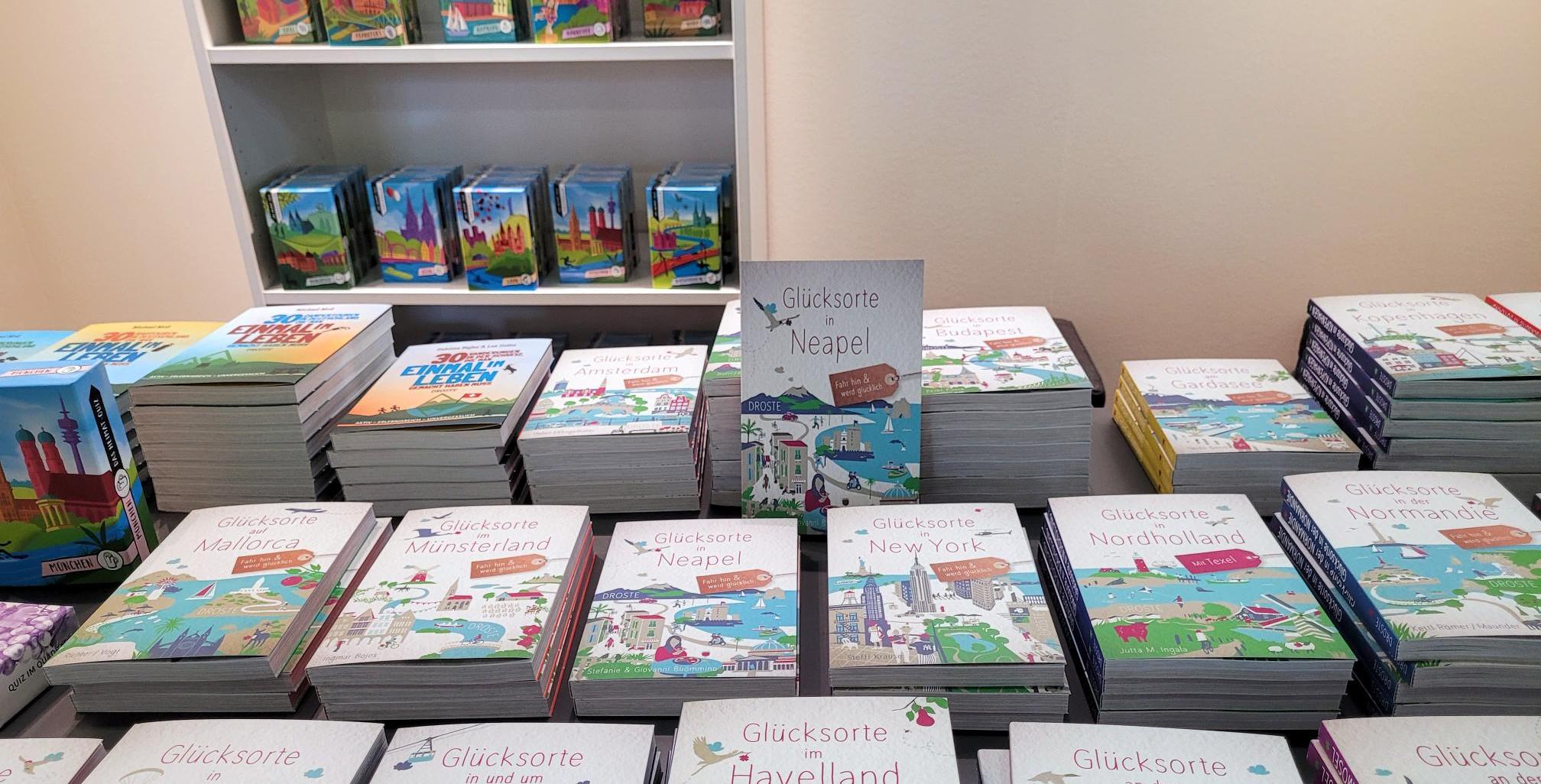 Happy! Unser Buch „Glücksorte in Neapel“ auf der Frankfurter Buchmesse